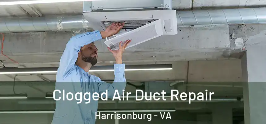 Clogged Air Duct Repair Harrisonburg - VA